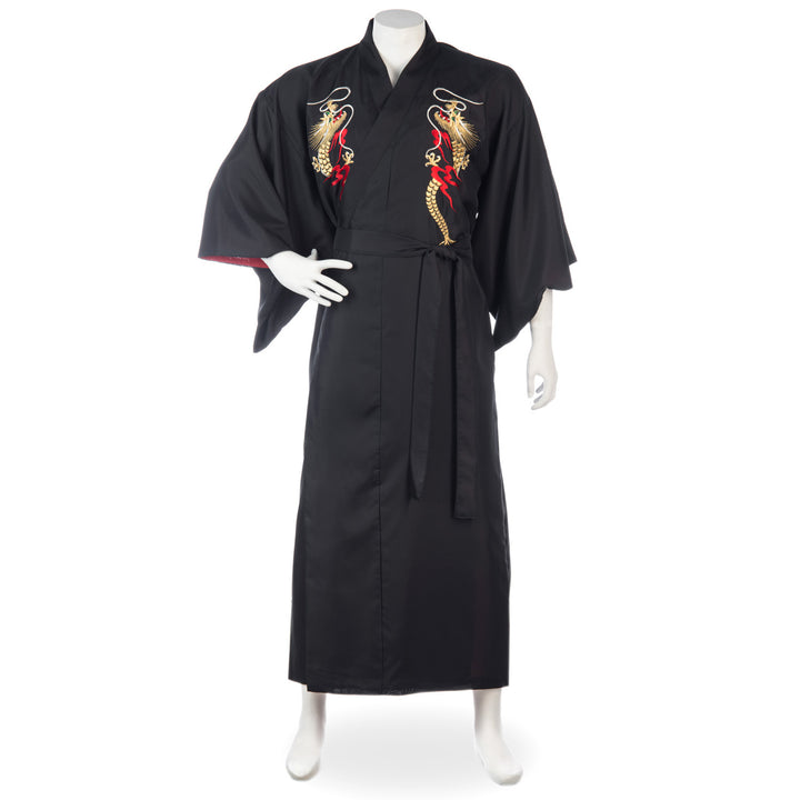Dragon Embroided Long Kimono