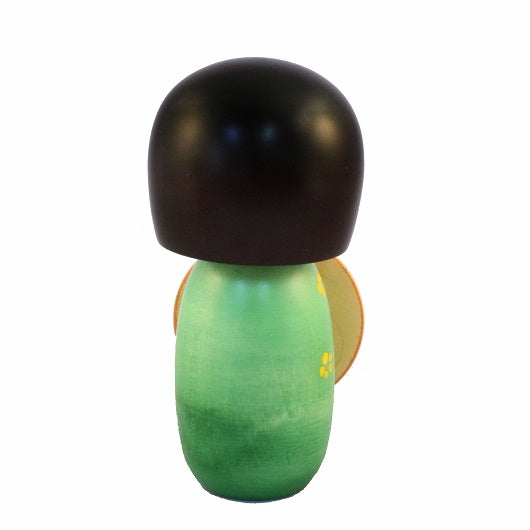 Ameagari Green Kokeshi