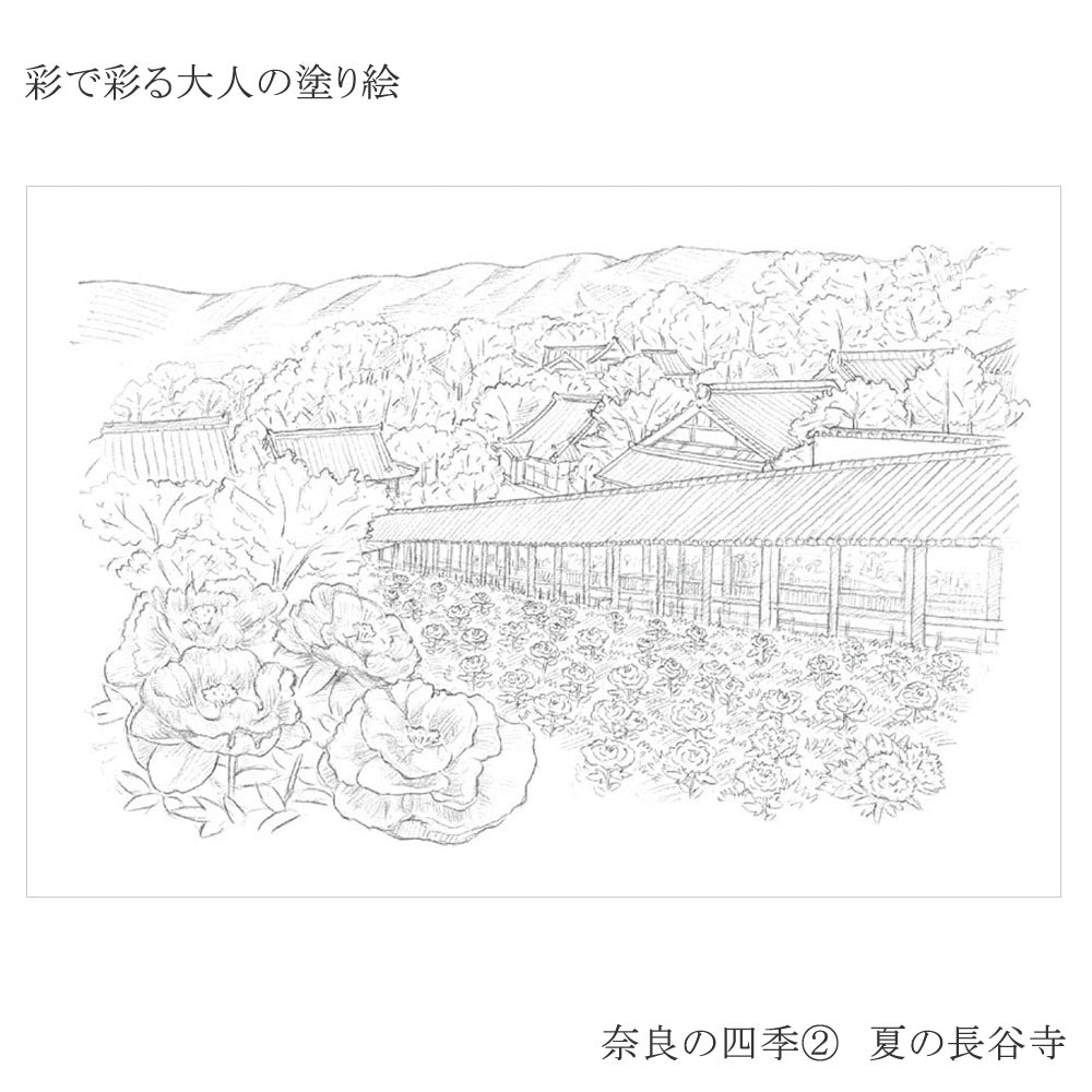 Coloring book for adults Golden Pavilion