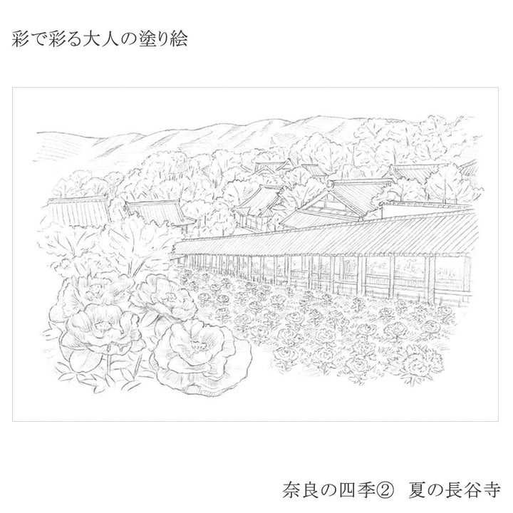 Coloring book for adults Golden Pavilion