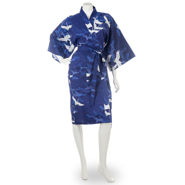 Crane Short Yukata