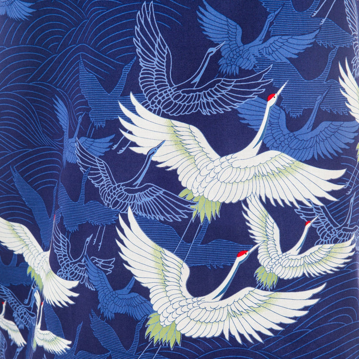 Crane Short Yukata