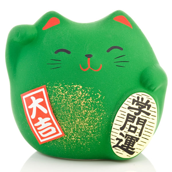 Grüne Feng Shui Manekineko S