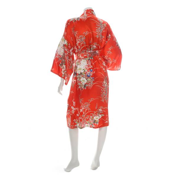 Hana Short Silk Kimono