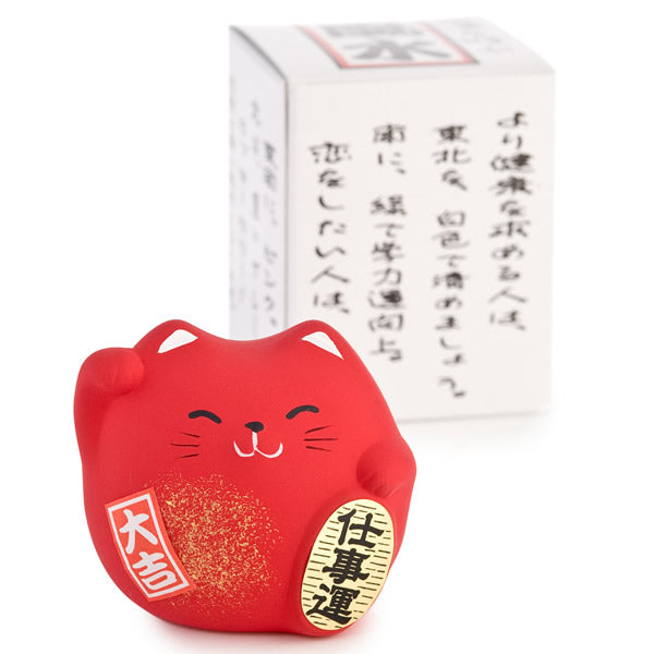 Rotes Feng Shui Manekineko S