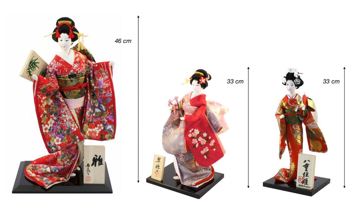 Sakura – Puppe im Seidenkimono