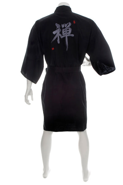 Zen kurzer bestickter Kimono
